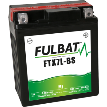 Akumulator Fulbat YTX7L-BS FTX7L-BS MF 12V 6.3Ah 100A